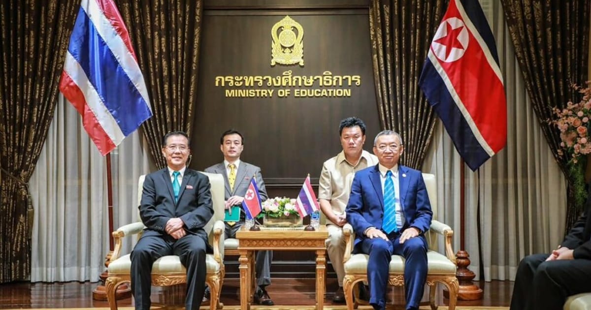 Thailand&rsquo;s education minister praises N. Korea&rsquo;s schooling system